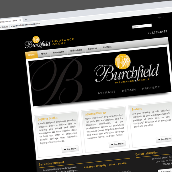 Burchfield Insurance Website